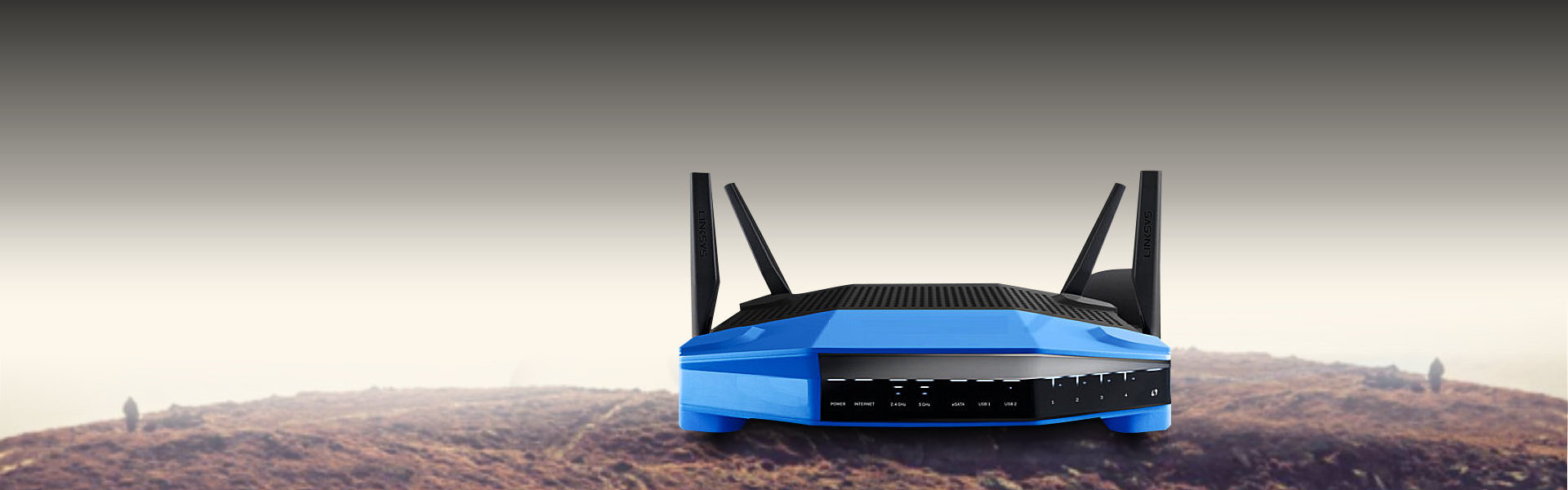 blue color modem